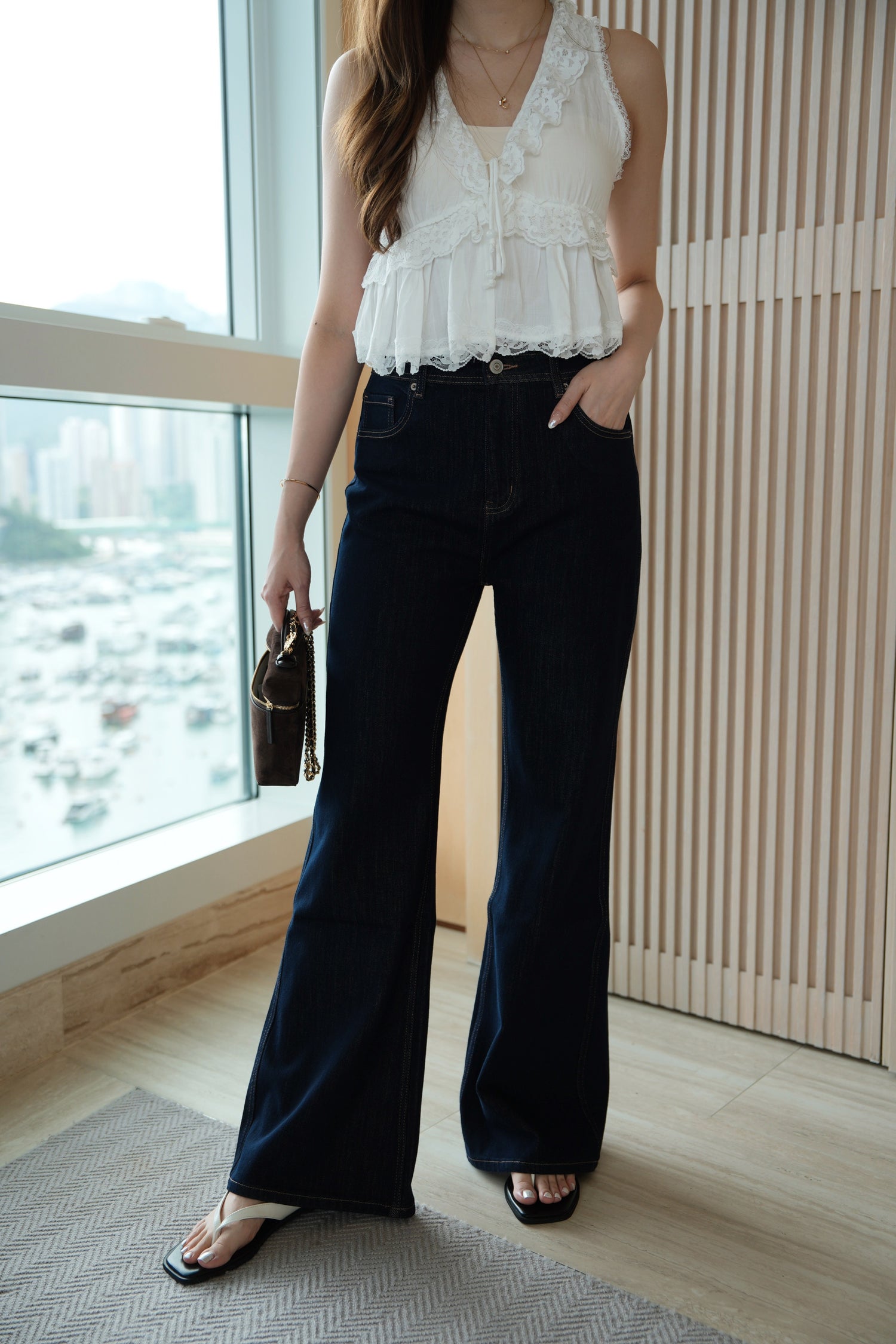 Premium Cloud Soft Flare Jeans