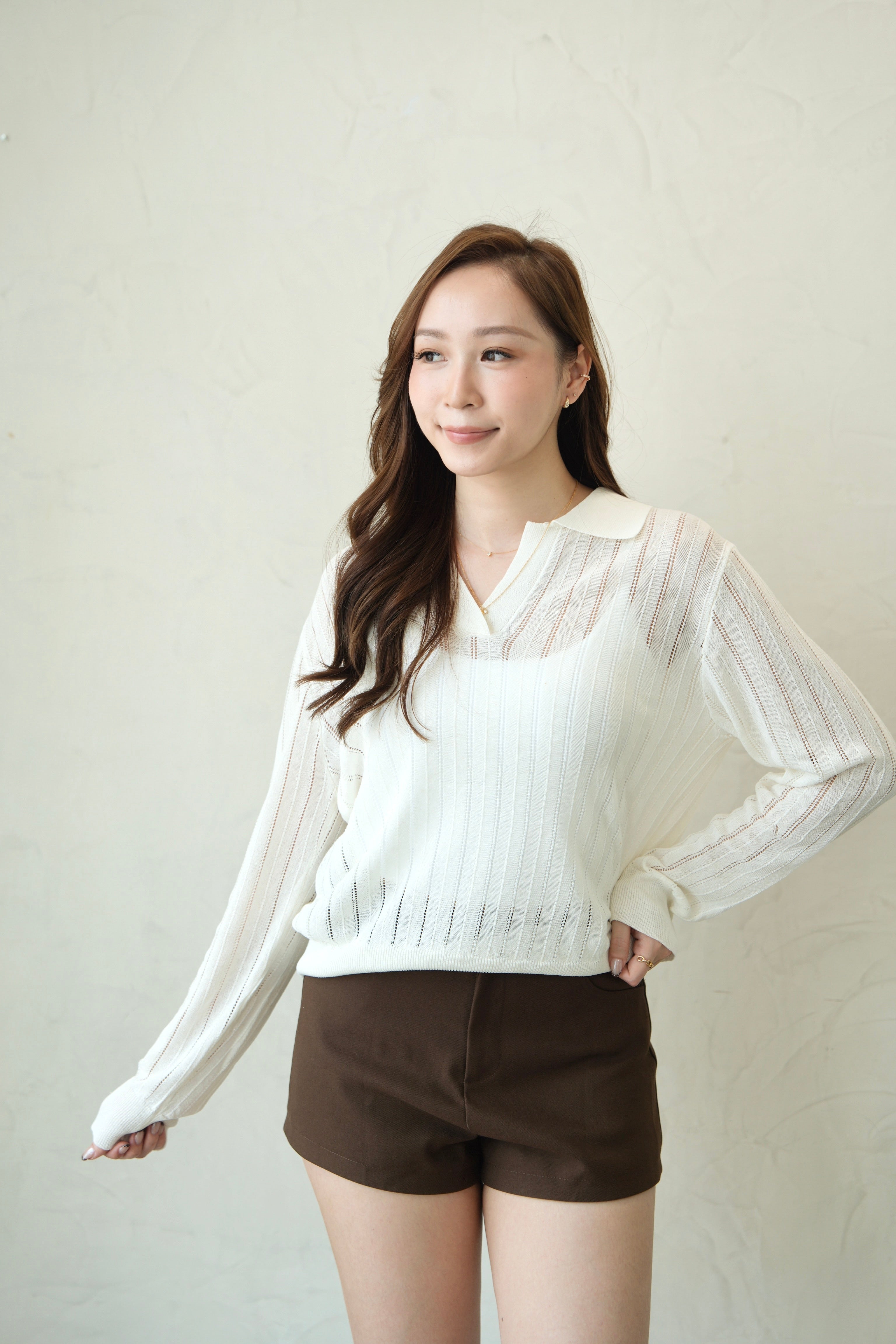 Luxe Linen Polo Top