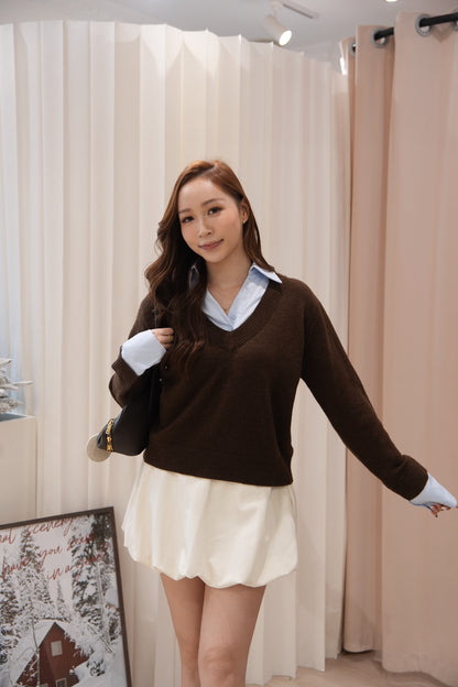 Miu WoolLayer Shirt Knit