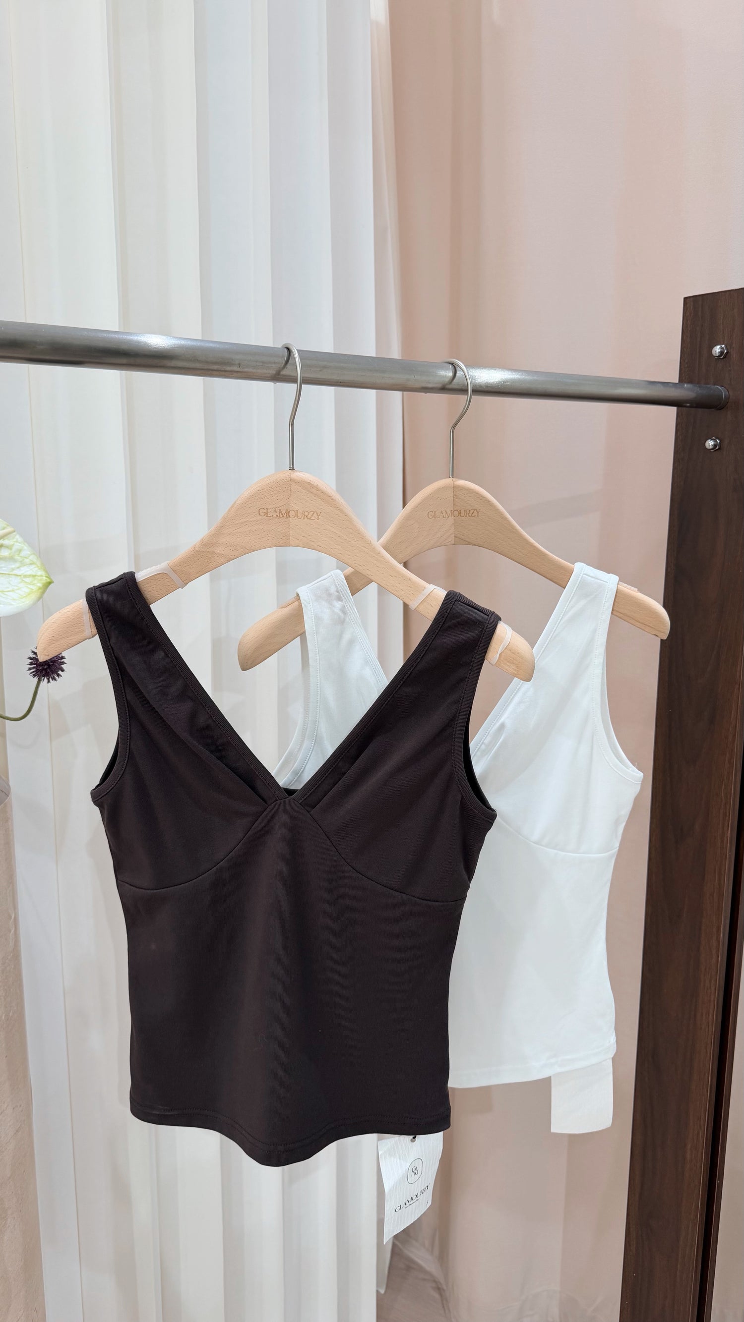 Cotton V Tank Top