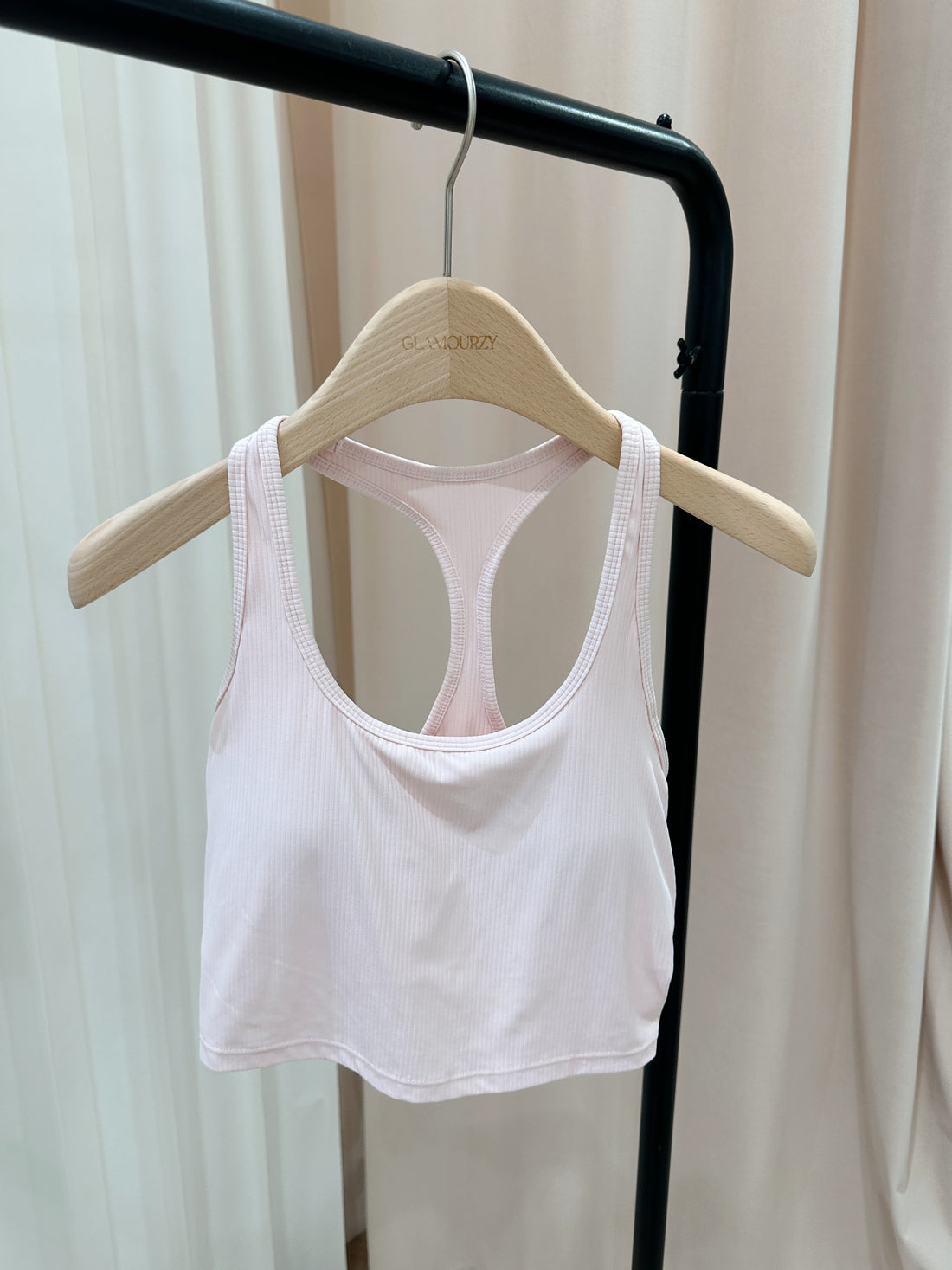 Soft Pink Padded Top