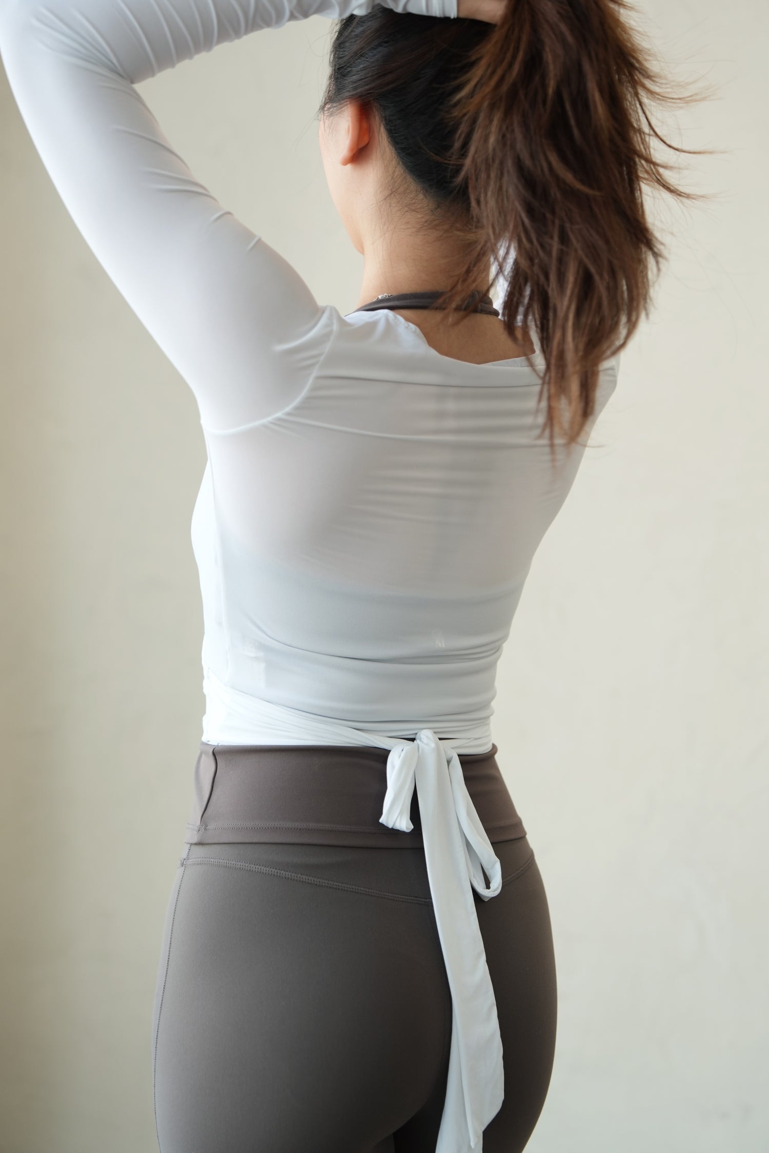 Silky Cross Top