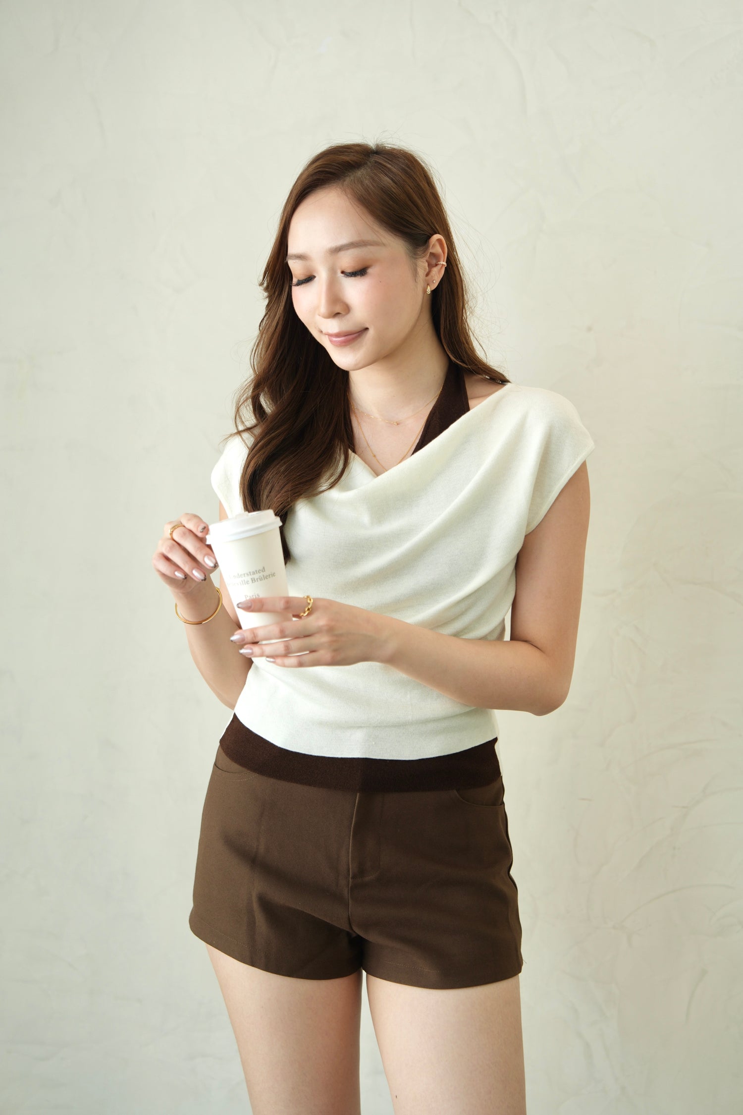 Miu Layer Halter Top