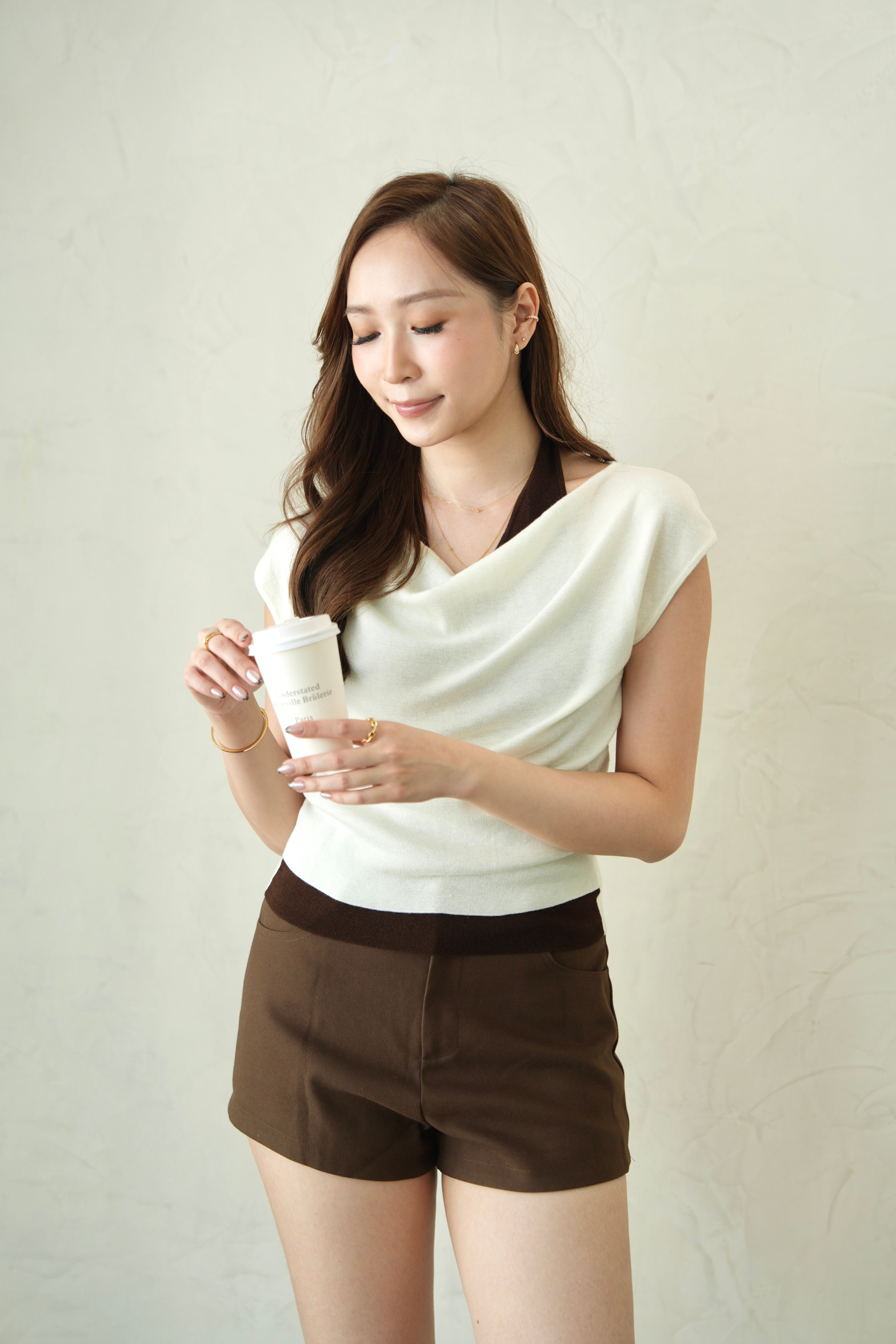 Miu Layer Halter Top