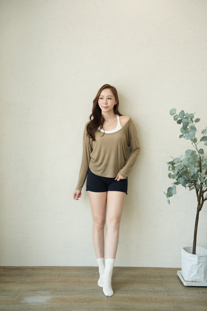 Breezy Lyra Cover Top