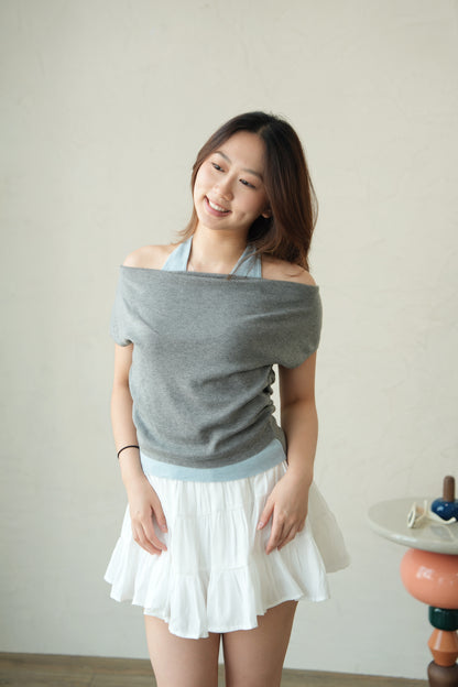 Miu Layer Halter Top