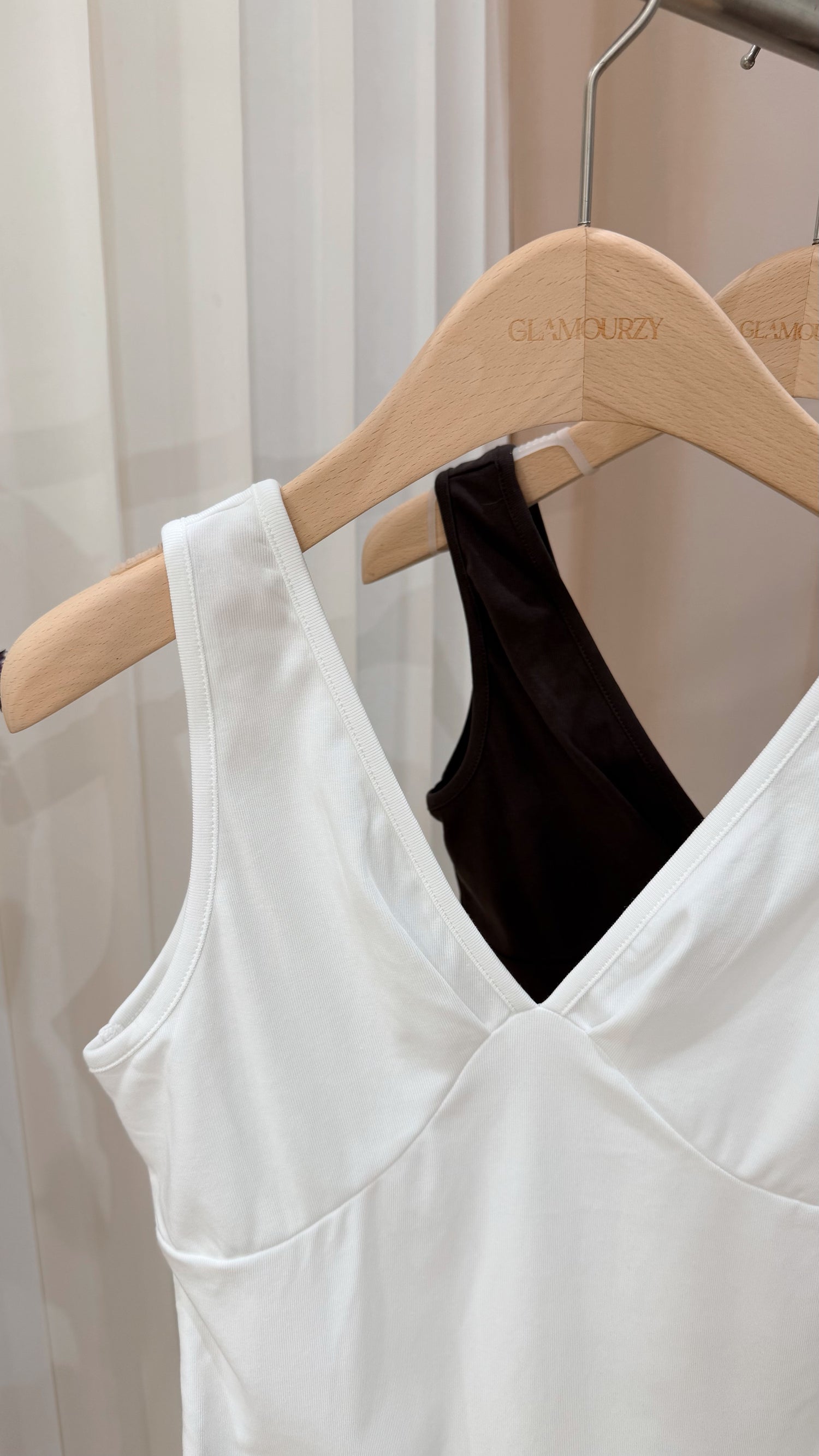 Cotton V Tank Top