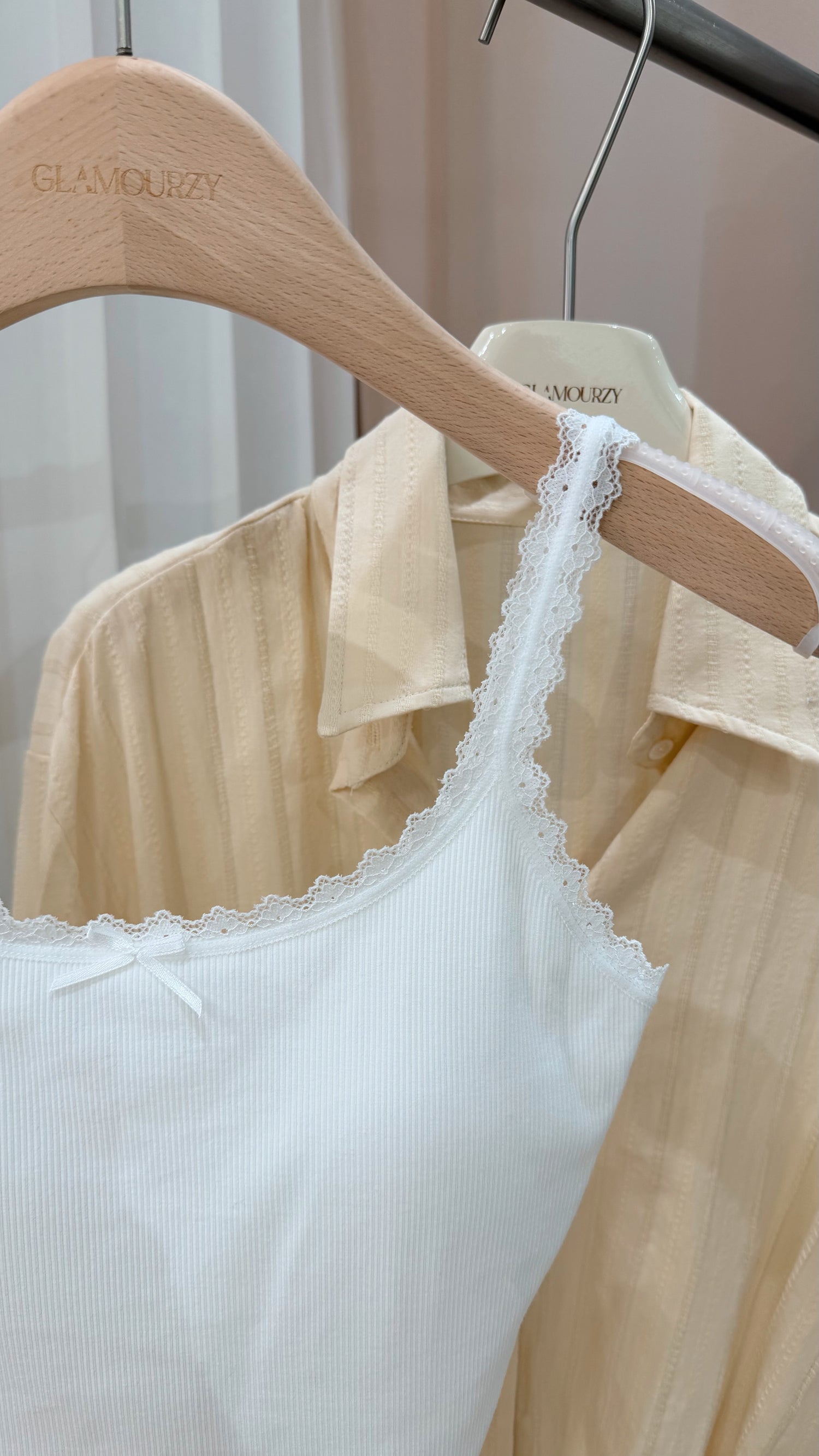 Linen Crop Shirt
