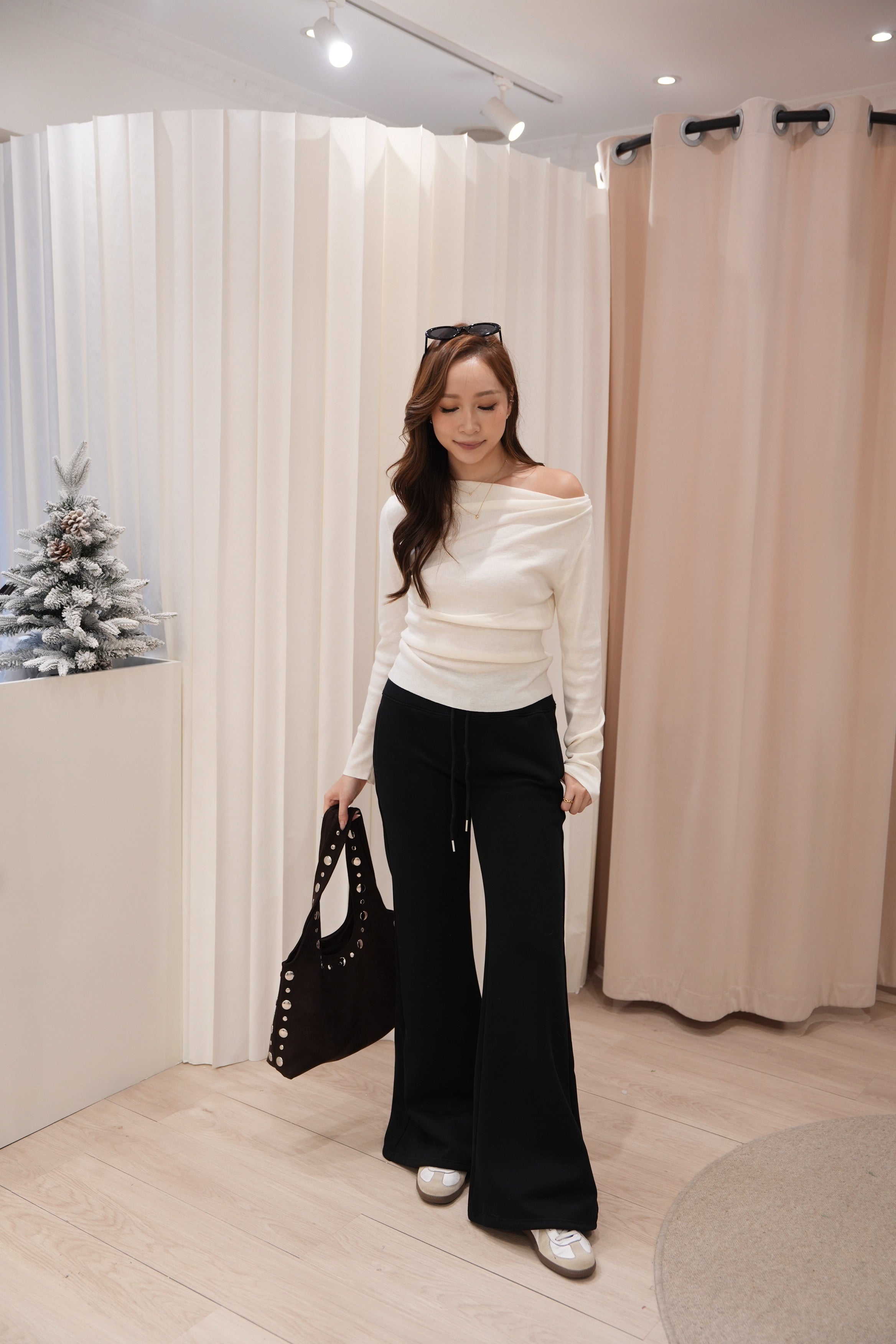 Sculpt Cotton Flare Pants