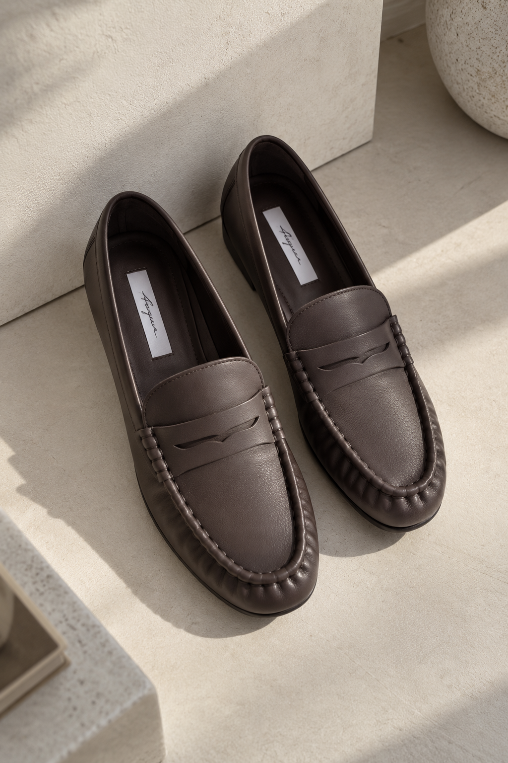 【KR】The Classic Club Loafers - Dark Brown
