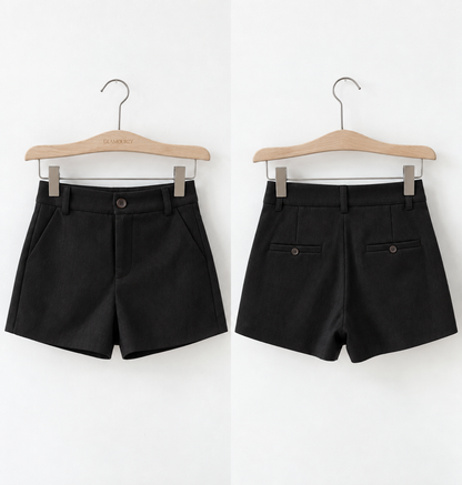 The Tailored High-Waist Shorts