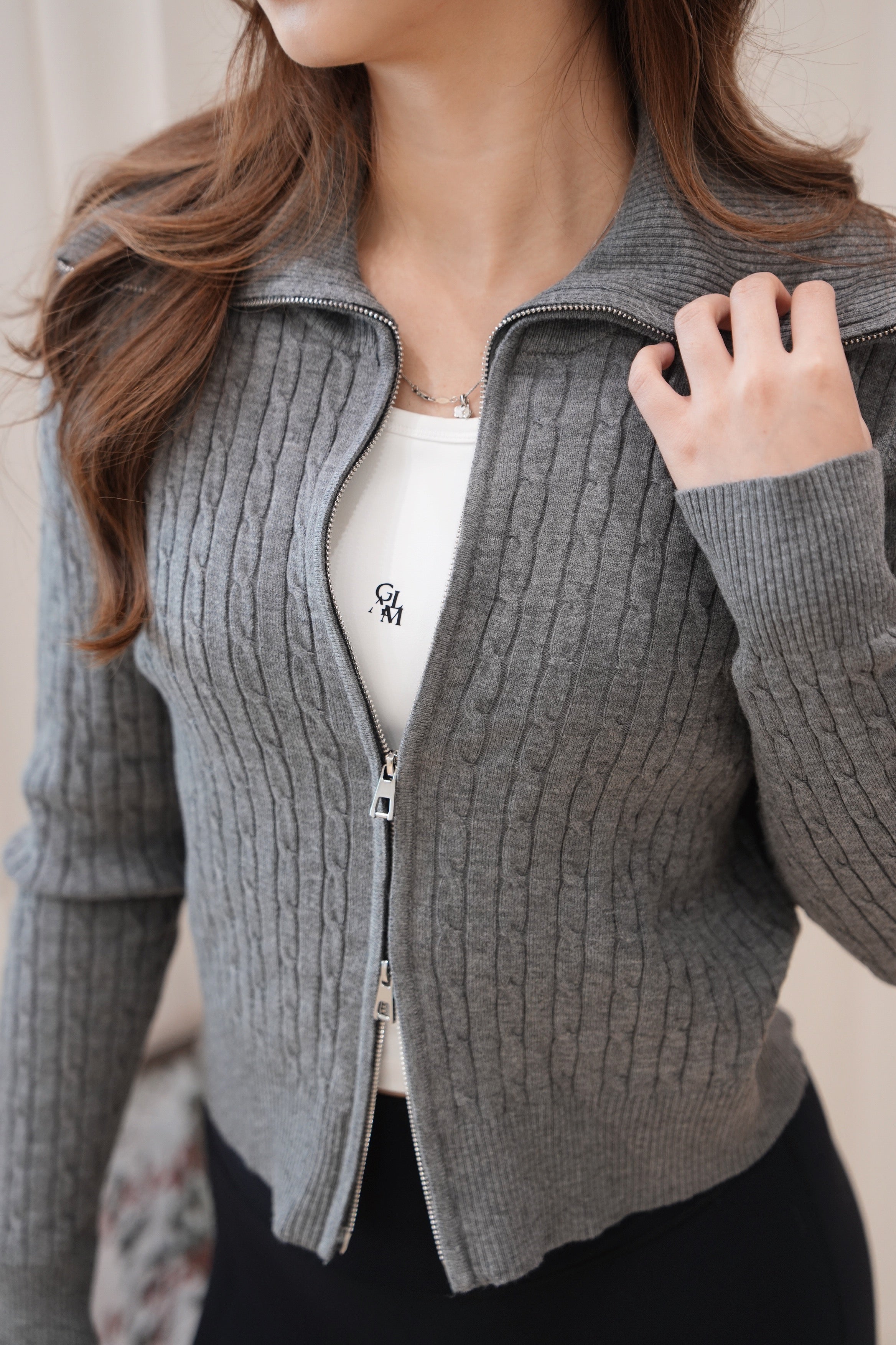 Blair Wool Zip Top