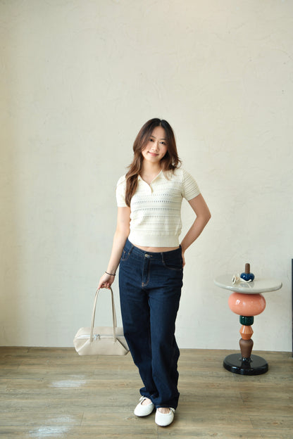 Miu Textured Polo