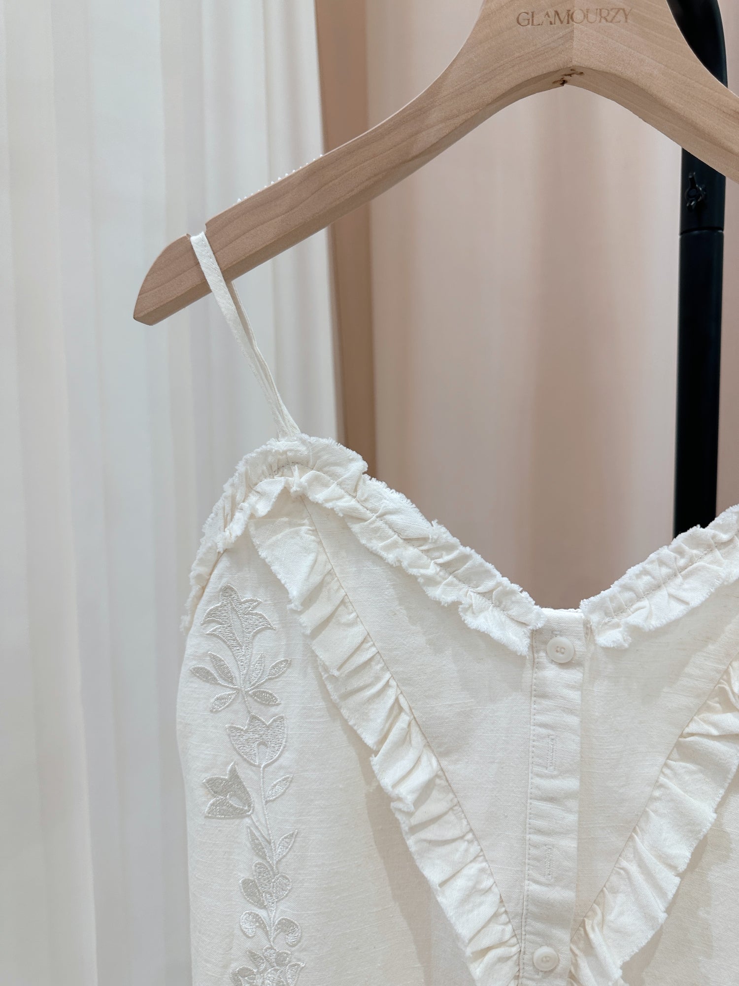 Floral embroidered Cami Top