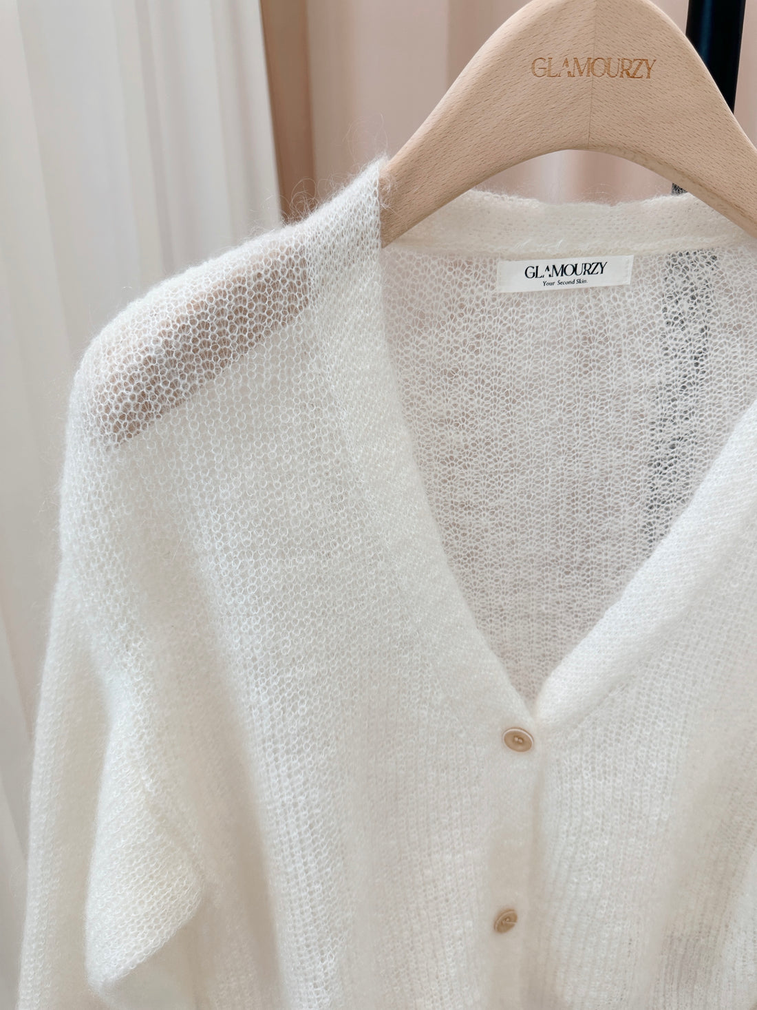 Mohair Blend Cardigan