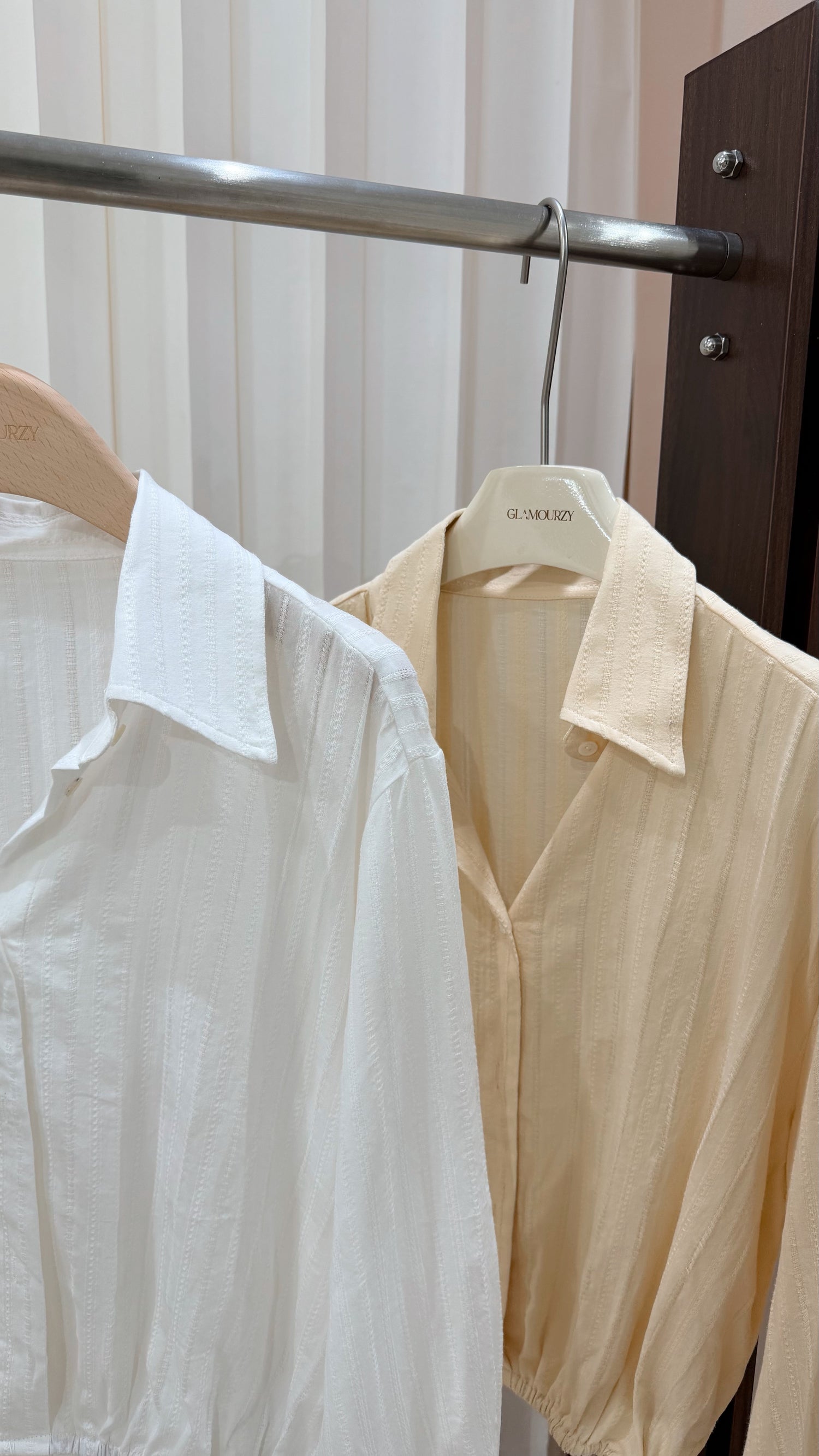 Linen Crop Shirt