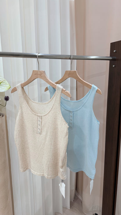 Linen Tank Top