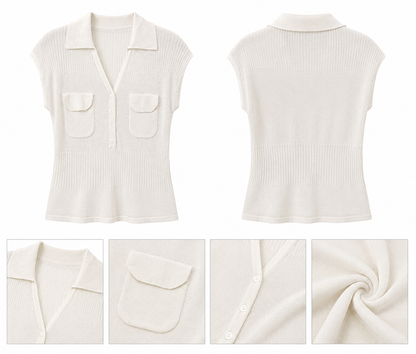 Airy Linen Top