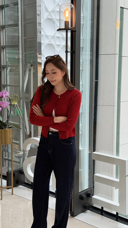 Softy Cable Knit Cardigan