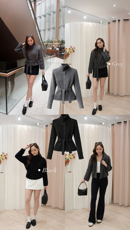 Muse Funnel Neck Zip Coat