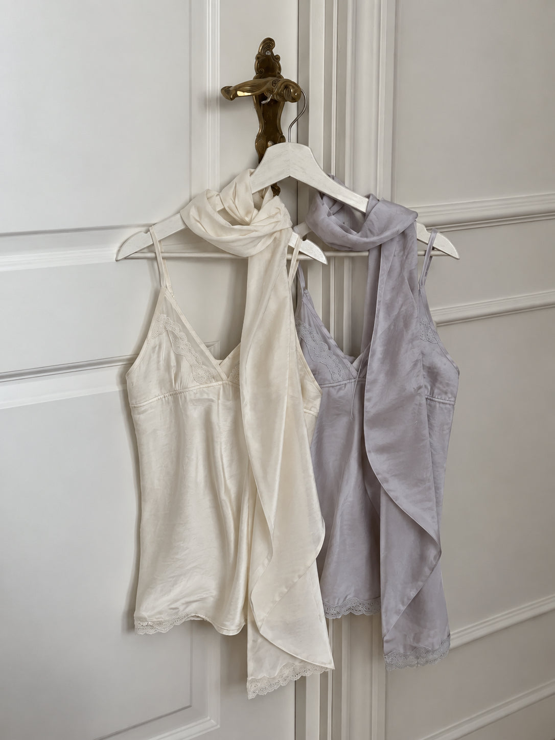 The Silky Scarf Cami Top